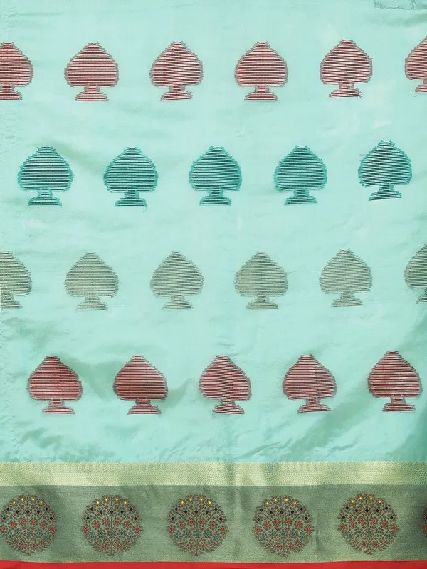 See_Green_Organza_Silk_Saree